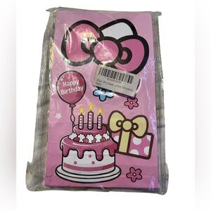 Hello Kitty Kawaii Birthday Decor 12 Pack
